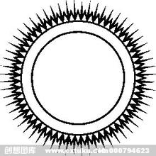 圆圈相框情侣头像 微信情侣头像相框