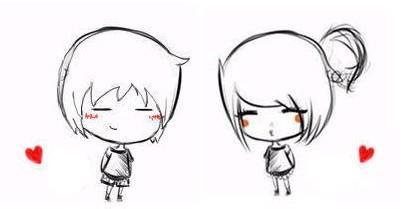 黑白情侣头像背影图 微信头像情侣背影黑白