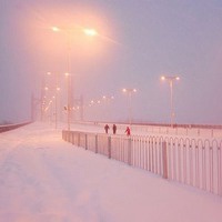 路灯美景