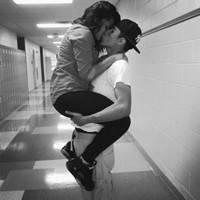 【微信黑白情侣头像】非主流情侣头像一对 微信