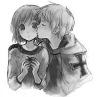 黑白情侣拥抱在一起微信头像