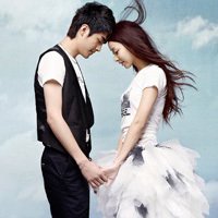 暴力动漫情侣头像我比想象中爱你 唯美情侣头像