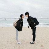 情侣背包头像我是真的喜欢你 情侣一对微信