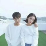 逗比情侣头像一对两张我会面对你给的所有伤痕