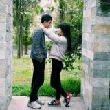 微信头像带字黑白情侣很多事我也不想 可是真的