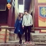 微信欧美意境情侣头像我不敢说有多喜欢 爱恨只