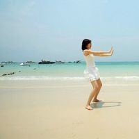 浪漫情侣海边头像