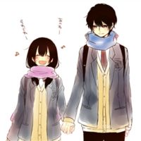 纯美爱情动漫头像一男一女 你喜欢的情侣头像都