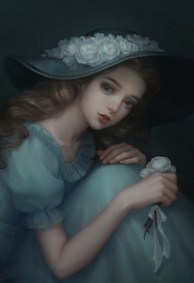 最新版古典手绘美女图片大全 或许你只需要睁大