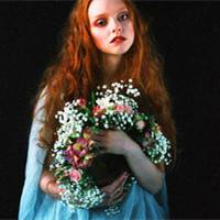 菇凉都爱花儿 与花般美丽的姑娘头