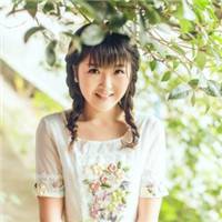 看到那雪花飘逸的美 清新小女生头