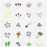 一闪一闪亮晶晶 混搭卡通可爱头像