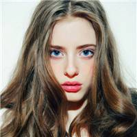 时光静静的就很好 气质长卷发欧