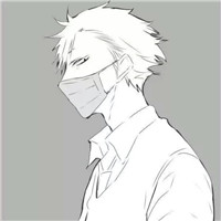不要祸从口出 时尚戴口罩帅哥头