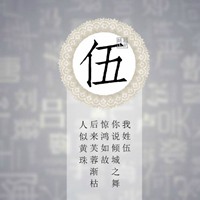 我姓伍微信头像_关于姓氏伍字头像