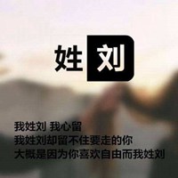 我姓刘微信头像_关于姓氏刘字头像