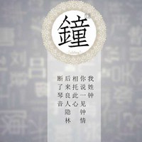 我姓钟微信头像_关于姓氏钟字头像