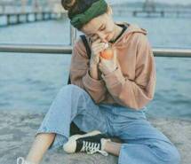 有人说讨厌我，顿时我笑了小清新水灵秀气小女