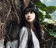 森系文艺范清新可人意境美女头像