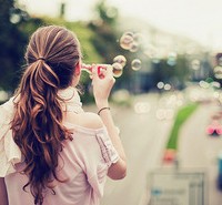 寂静流年开满花     唯美欧美女生头像