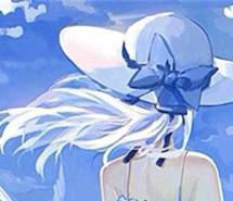 微信动漫可爱情侣头像一左一右