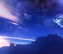 精美星空色彩图片手机壁纸