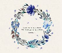 简约唯美韩式艺术插画图片手机壁纸