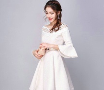 2017时尚简约春季裙子服装穿搭图片