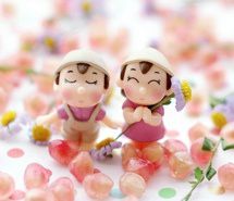 小清新玩偶高清电脑壁纸