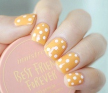 小小的波点有大大的心机 波点美甲