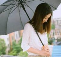 唯美简单的纯洁女生