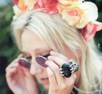 欧美长发MM头像