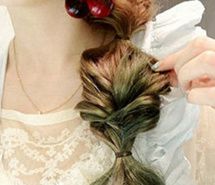 浪漫球球辫编发教程