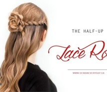 2017潮流时尚花型编发