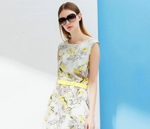 那一身清新的小碎花