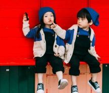 青梅竹马时尚潮流小可爱情侣图片