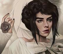 Kelsey Beckett肖像插画作品欣赏