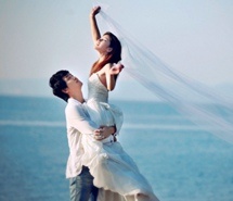 浪漫婚纱照图片