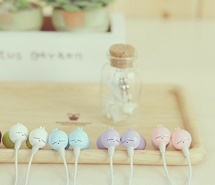 小清新耳塞  微信背景图片