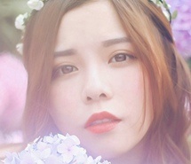 清纯美女唯美意境美写真手机壁纸