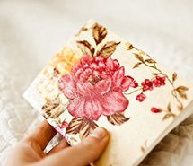 很温馨很细腻的碎花物件清新美图