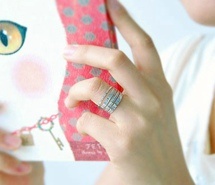 时尚韩式清新简约女式戒指