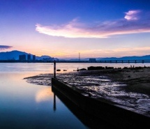 静谧的大海风景图片