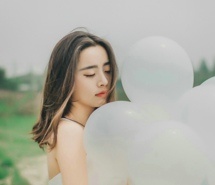 清纯少女罗小雨户外唯美小清新写真