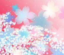 美丽碎花布之粉红甜美系列桌面壁纸