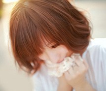 唯美小清新女生意境森系伤感图片