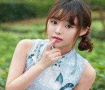 高清旗袍美女唯美桌面壁纸