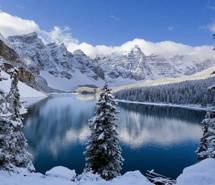 唯美雪景高清壁纸