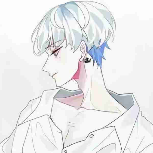 洒脱帅气魅男子