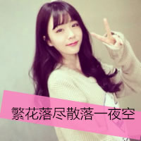 繁花落尽散落一夜空